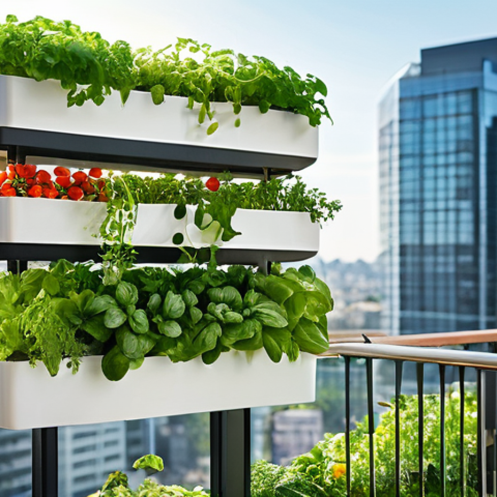 텃밭 채소 재배 후기 및 리뷰 - **Prompt 1: Urban Balcony Oasis**
    "A bright, peaceful, and lush urban balcony garden, expertly o...